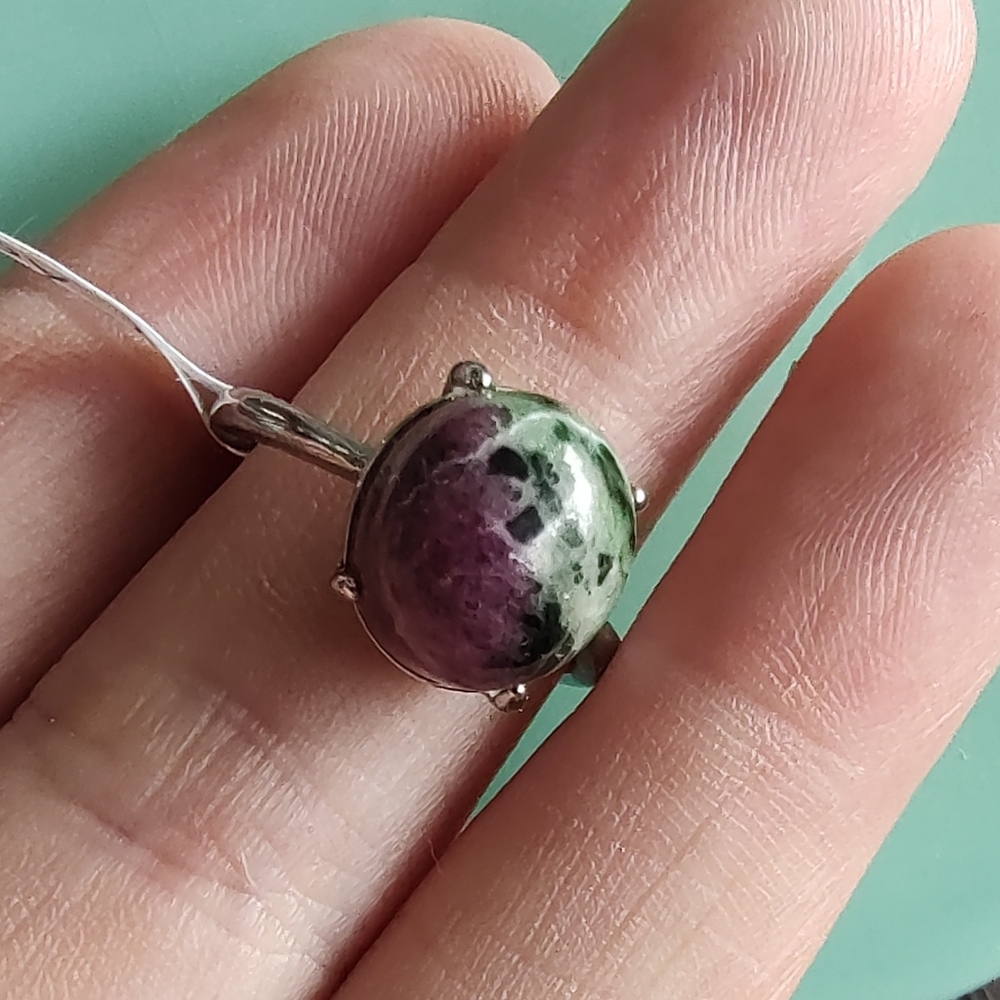 Ruby In Zoisite Ring - image 4